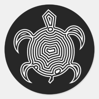 Labyrinth Turtle Stickers
