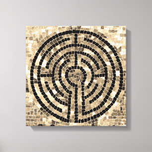 LABYRINTH V 12x12 Wrapped Canvas (2.5" Deep) Print