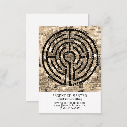 LABYRINTH V 35x25 Business Card 