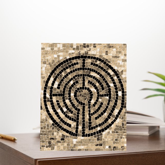 LABYRINTH V 8x10 Foam Board (In Situ (Office))