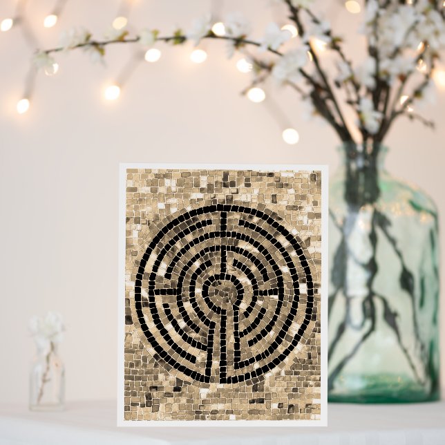 LABYRINTH V 8x10 Foam Board - White (In Situ (Wedding))