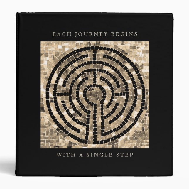 LABYRINTH V Binder - Black (Front)