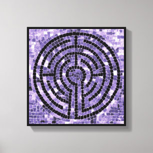 LABYRINTH VI 12x12 Wrapped Canvas (1.5" Deep) Print