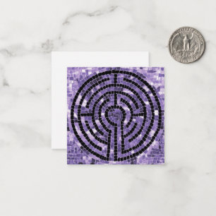 LABYRINTH VI 2.5" Square Flat Card