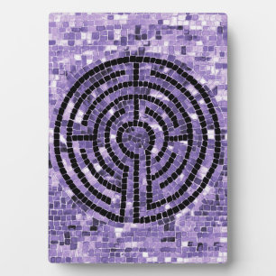 LABYRINTH VI 5x7 Plaque with Easel
