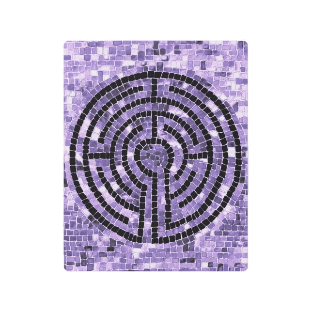 LABYRINTH VI 8x10 Metal Wall Art (Front)