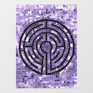 LABYRINTH VI 8x11 Window Cling