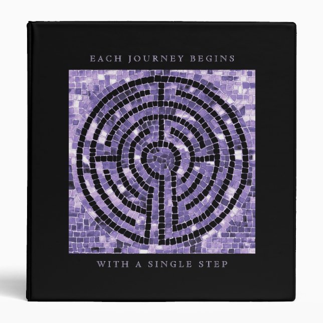 LABYRINTH VI Binder - Black (Front)