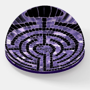 LABYRINTH VI Dome Paperweight