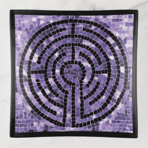 LABYRINTH VI Square Trinket Tray