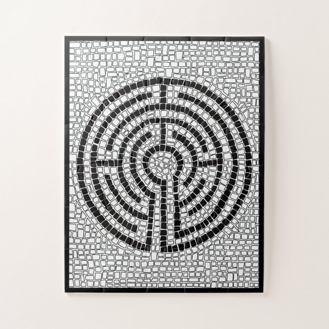 LABYRINTH VII 11x14 Big Pieces Puzzle  (Vertical)