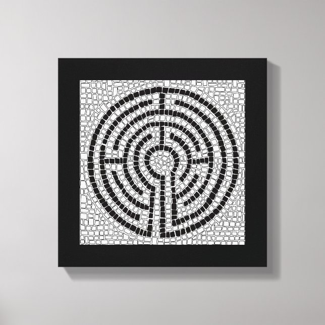 LABYRINTH VII 12x12 Wrapped Canvas (2.5" Deep) (Front)