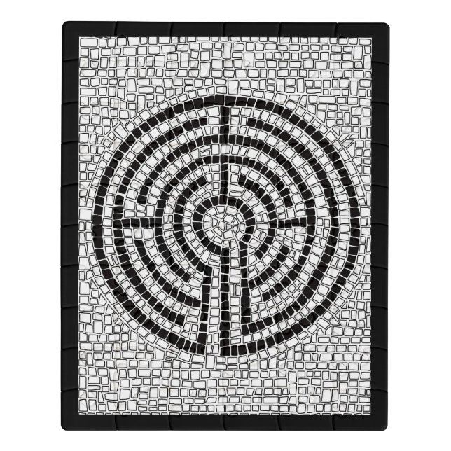 LABYRINTH VII 8x10 Acrylic Puzzle  (Puzzle Vertical)