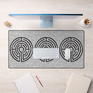 LABYRINTH VII Office Studio Desk Mat 