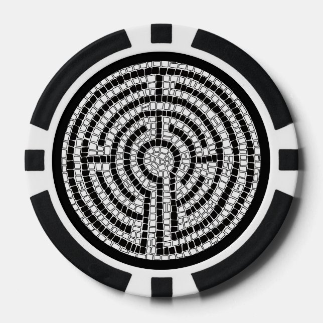 LABYRINTH VII Poker Chips (Front)