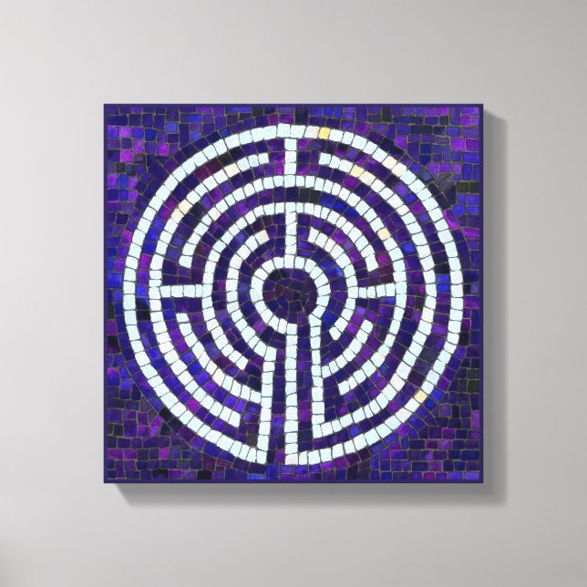 LABYRINTH VIII 12x12 Wrapped Canvas (1.5" Deep) Print (Front)