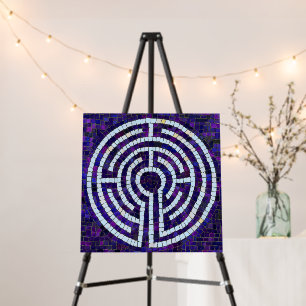 LABYRINTH VIII 18x18 Foam Board