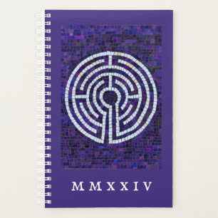 LABYRINTH VIII 5.5x8.5 Planner + Text / Violet