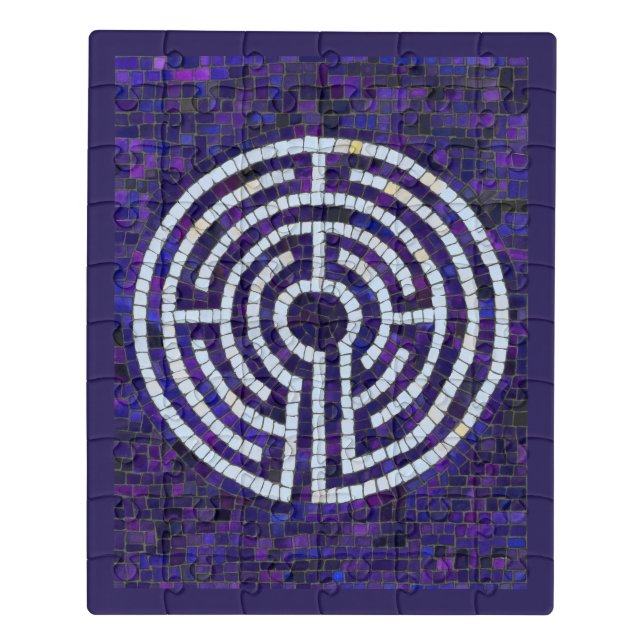 LABYRINTH VIII 8x10 Acrylic Puzzle  (Puzzle Vertical)