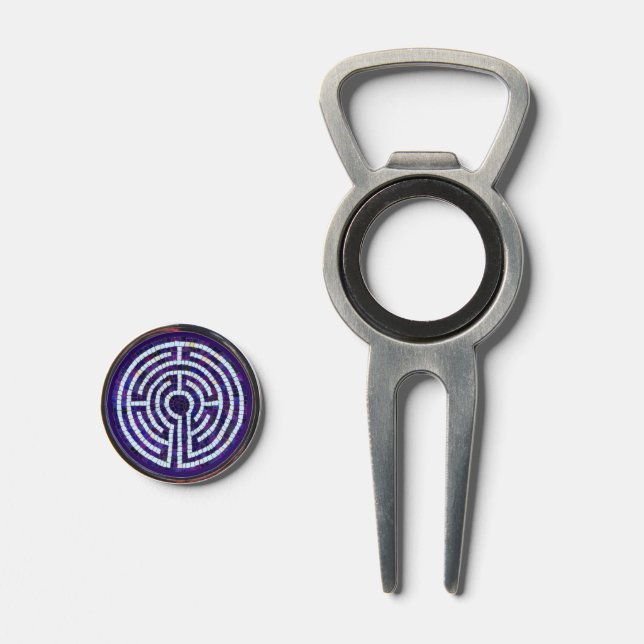 LABYRINTH VIII Golf Divot Tool (Front (Open))