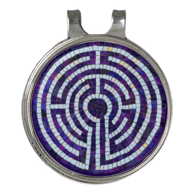 LABYRINTH VIII Golf Hat Clip (Front)