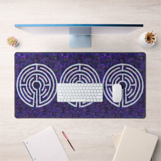 LABYRINTH VIII Office Studio Desk Mat 