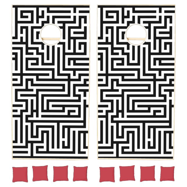 Labyrinth-| Zazzle_Growshop. Cornhole Set (Set)