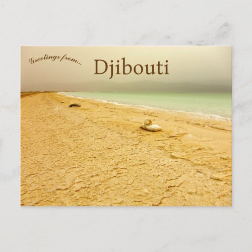 Lac Assal Djibouti Postcard