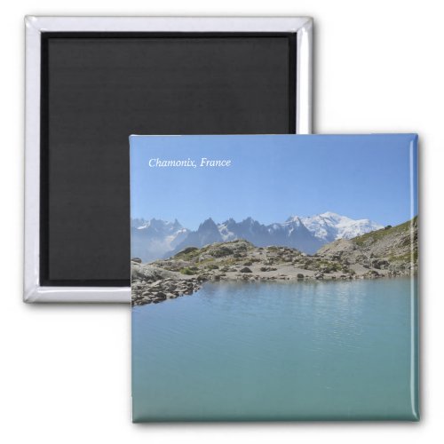 Lac Blanc Chamonix French Alps Magnet