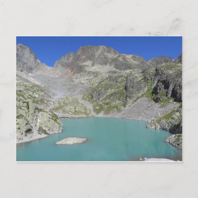 Lac Blanc French Alps Postcard (Front)