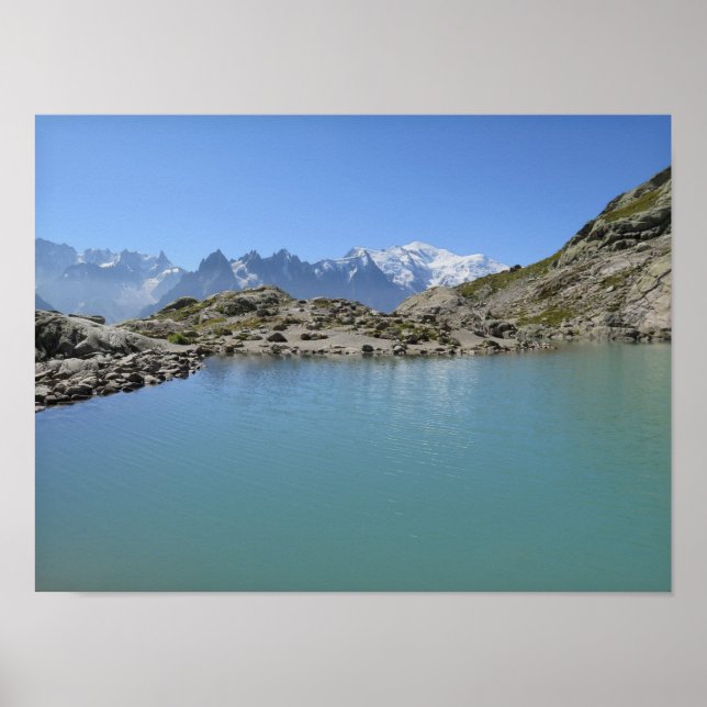 Lac Blanc French Alps Poster (Front)