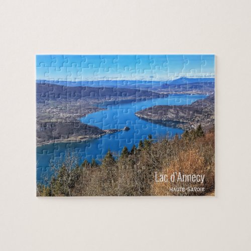 Lac dAnnecy  Lake Annecy French Alps Jigsaw Puzzle