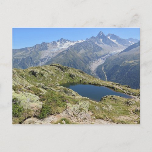 Lac de Cheserys Chamonix French Alps Postcard