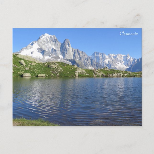 Lac de Cheserys Chamonix Postcard (Front)