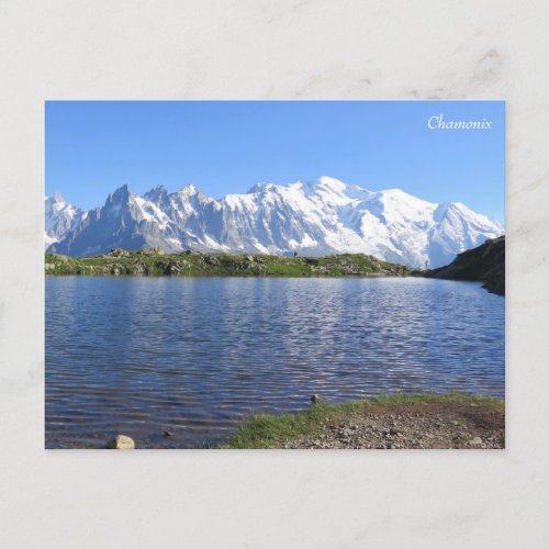 Lac de Cheserys Chamonix Postcard