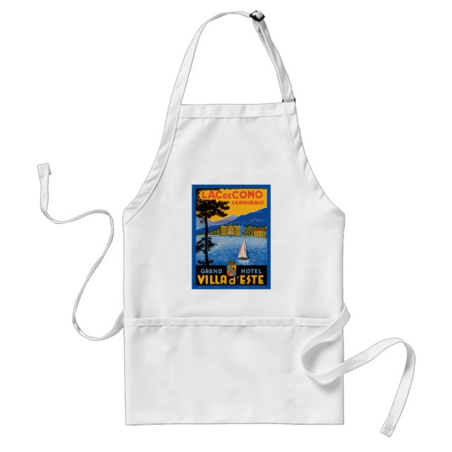Lac de Como Adult Apron (Front)