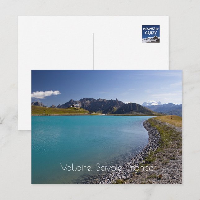 Lac de la Vielle, Valloire, France Postcard (Front/Back)