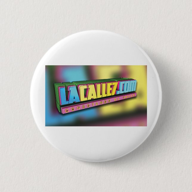 LaCalle7.com Button (Front)