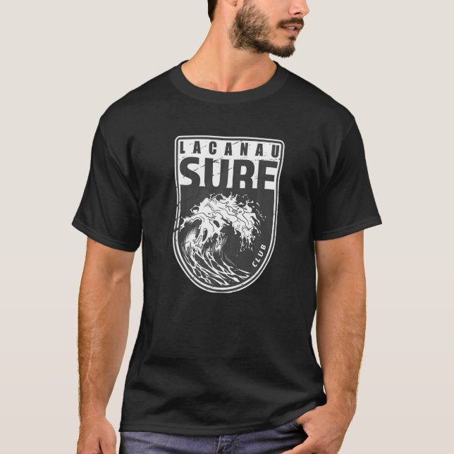 Lacanau France Surf Club Emblem T-Shirt (Front)