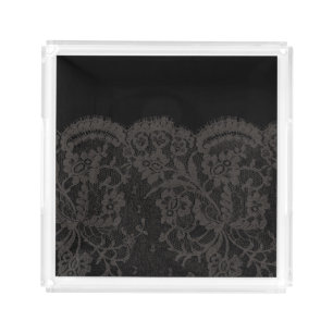 Lace 2 acrylic tray