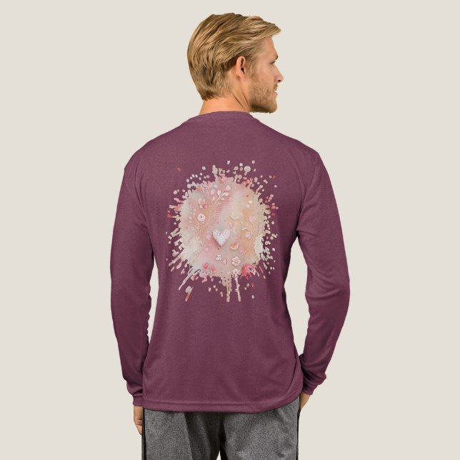 Lace and Light Tri-Blend Shirt (Full Back)