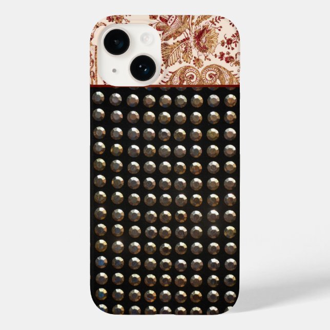 Lace And Studs Pattern Case-Mate iPhone Case (Back)