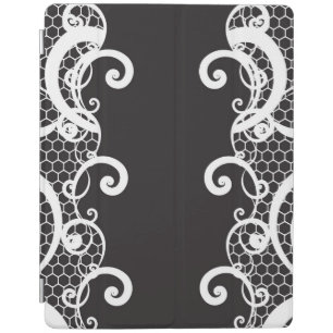 Lace background 1 iPad smart cover