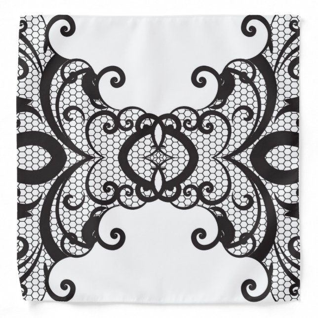 Lace background 2 bandana (Front)