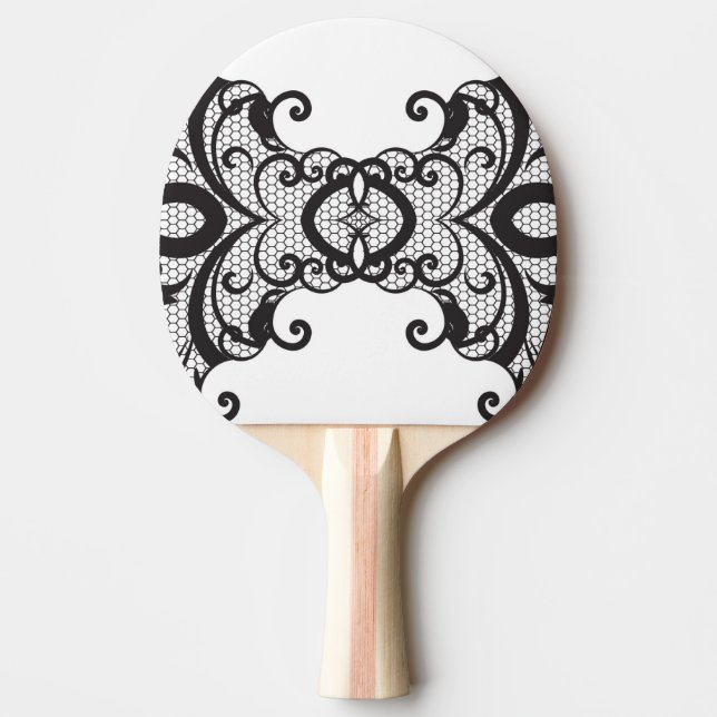 Lace background 2 Ping-Pong paddle (Front)