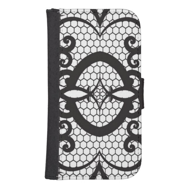 Lace background 2 samsung galaxy wallet case (Front)