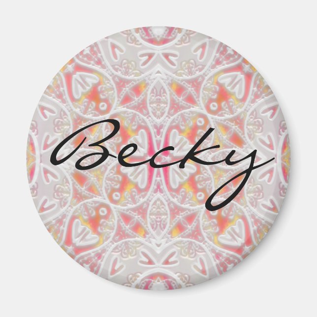 lace, Becky Magnet (Front)