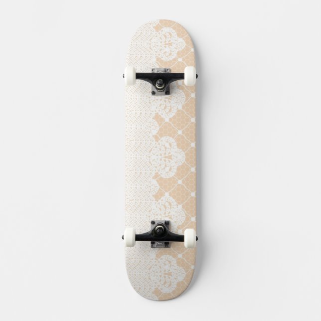 Lace Border Skateboard Deck (Front)