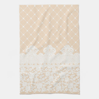 Lace Border Towel