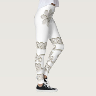 Lace-Border Zazzle_Growshop. Leggings